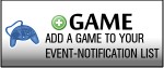 Add a Game to your personal Games (Notification via Mail on every new Event)